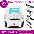 5in1 Ultrasonic Cavitation Vacuum Bipolar RF Multipolar RF Cellulite Machine